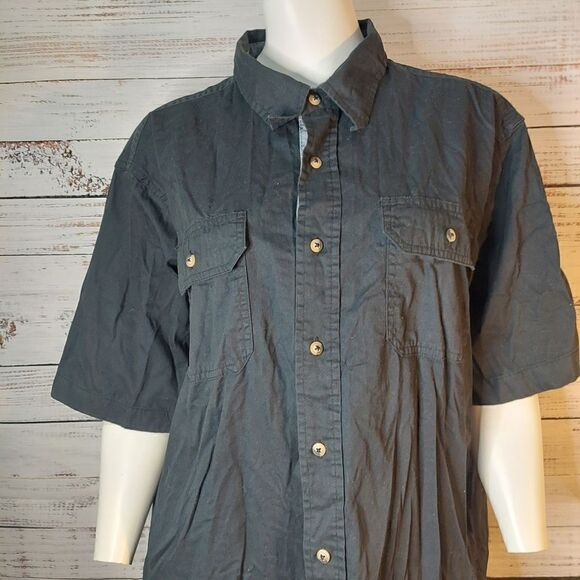 Men's 100% Cotton Wrangler Short Sleeve Button Down Shirt. - Picture 5 of 12
